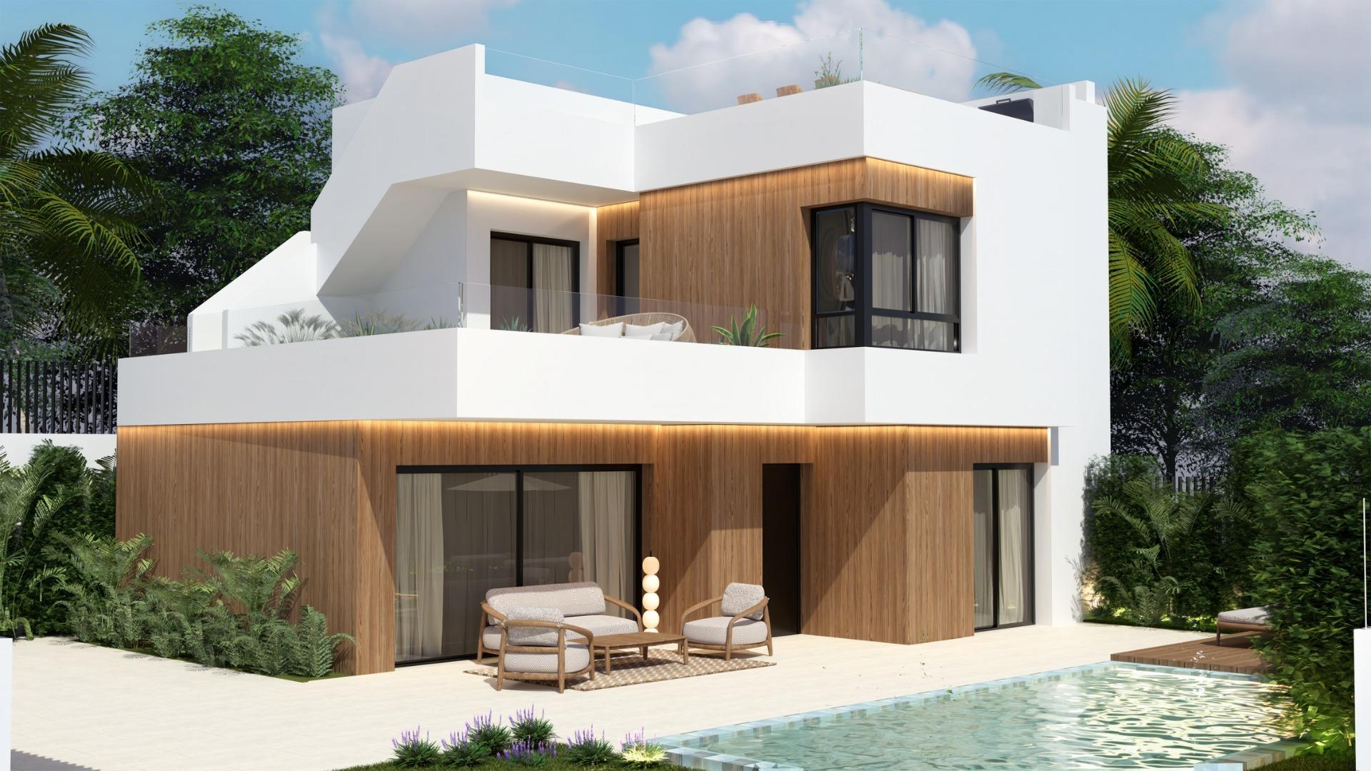New Build Villas with Private Pool in Vistabella Golf, Orihuela — Orihuela