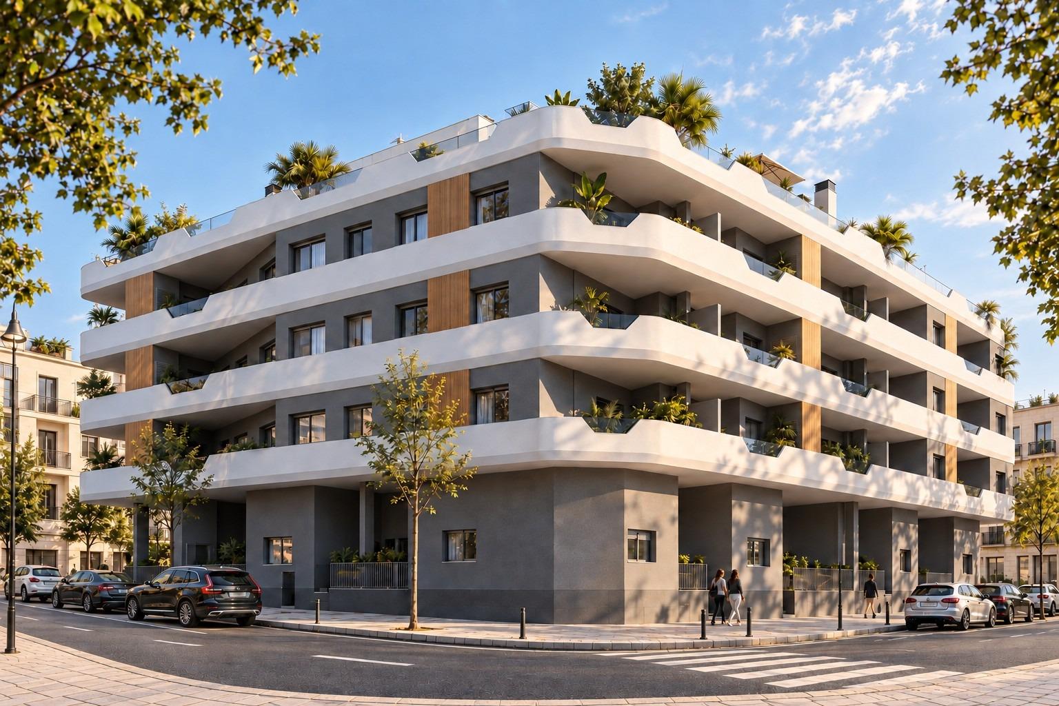 New Build Apartments in Central Santa Pola Near the Beach — Santa Pola