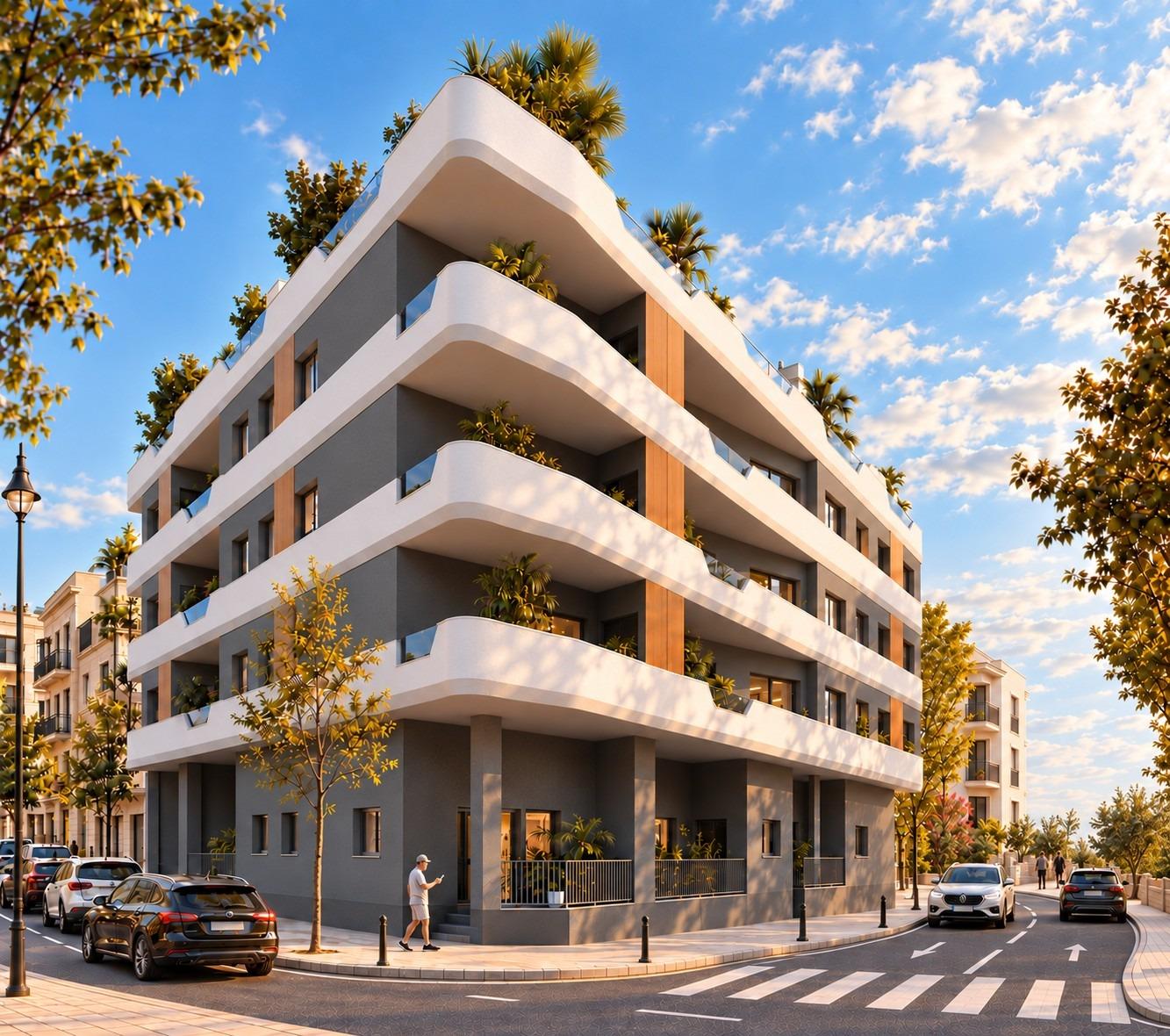 New Build Apartments in Central Santa Pola Near the Beach — Santa Pola