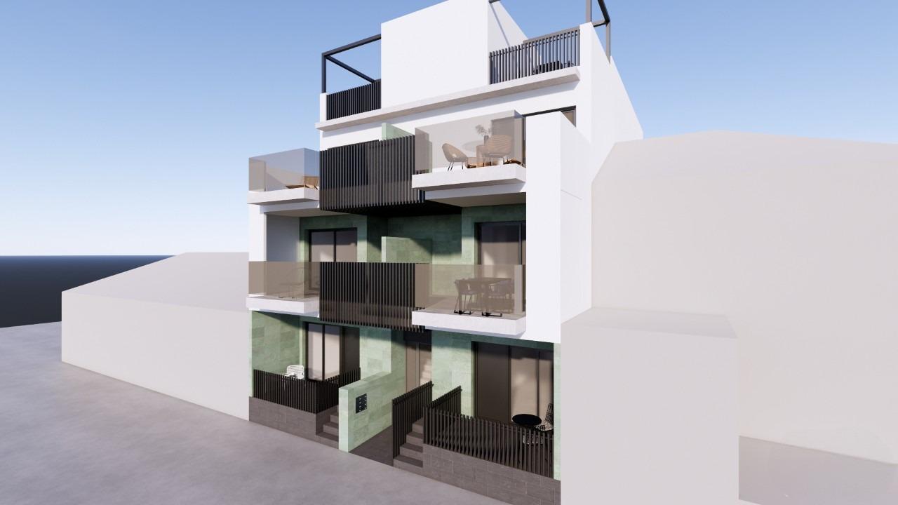 New Mediterranean Apartments Just 100 m from the Beach in Torre de la Horadada — Pilar de La Horadada