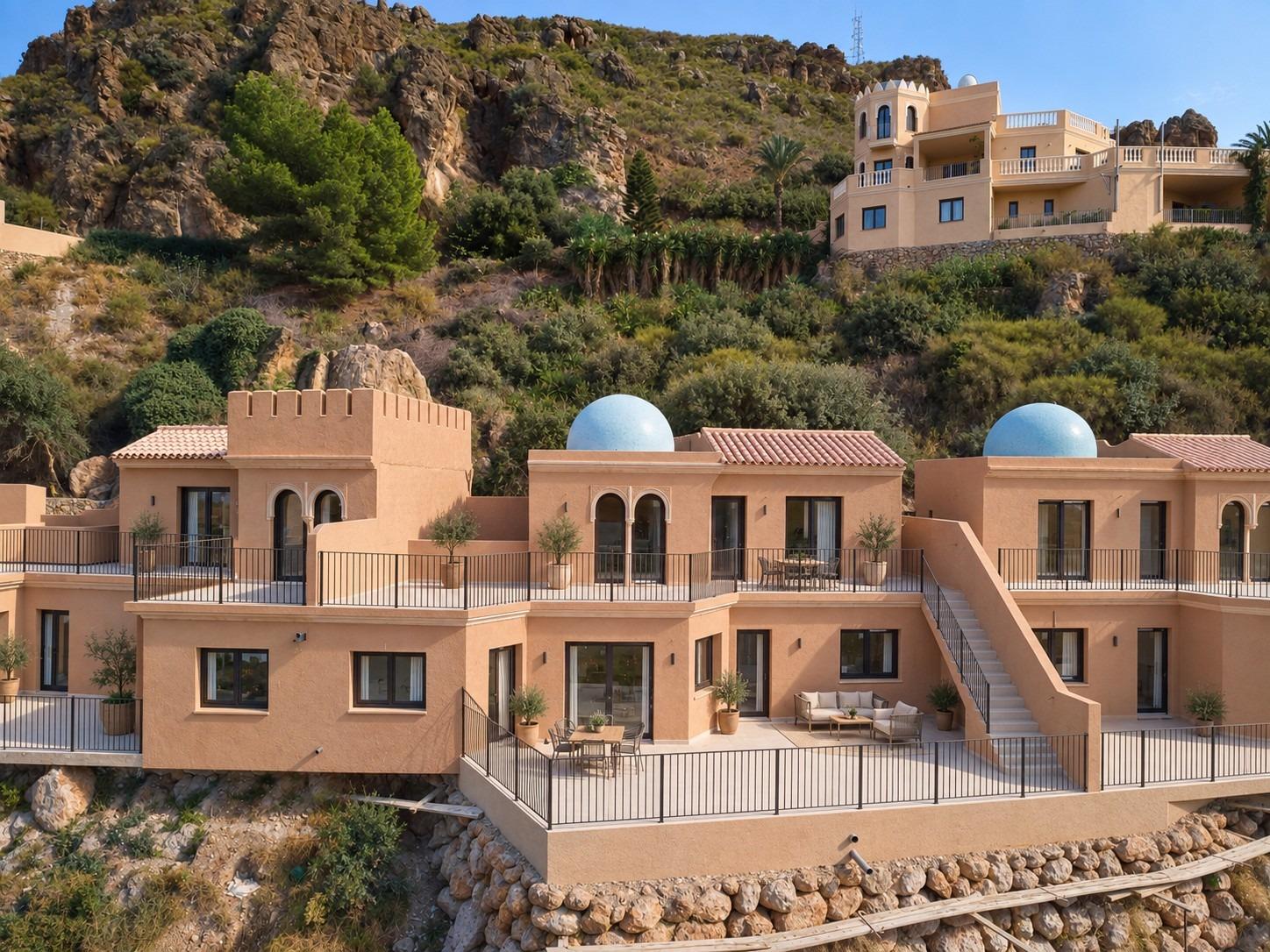New Build Townhouses with Mountain Views in Sierra Cabrera, Almeria — Turre