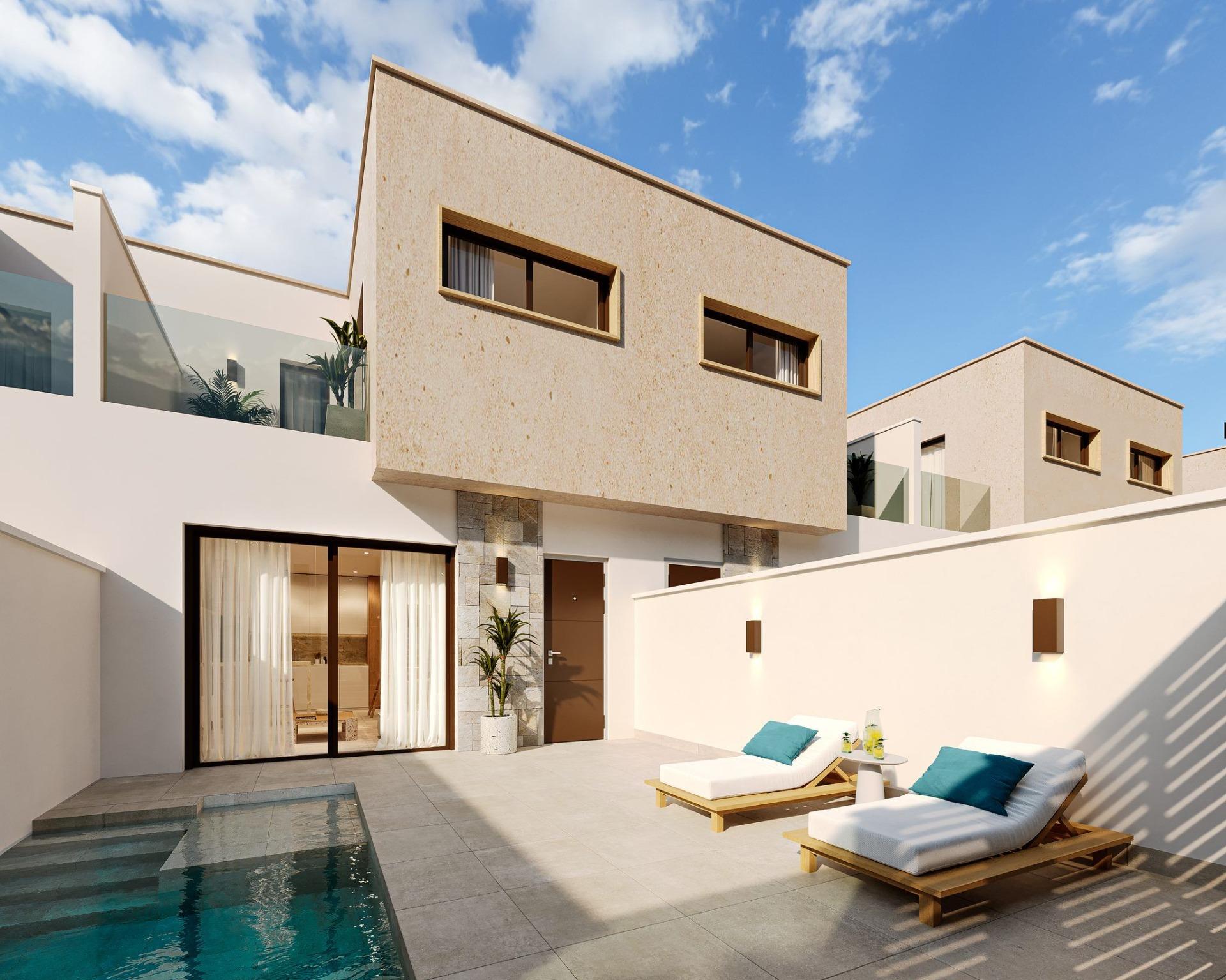 New Build Townhouses with Private Pools in Torre Pacheco, Murcia — photograph 2