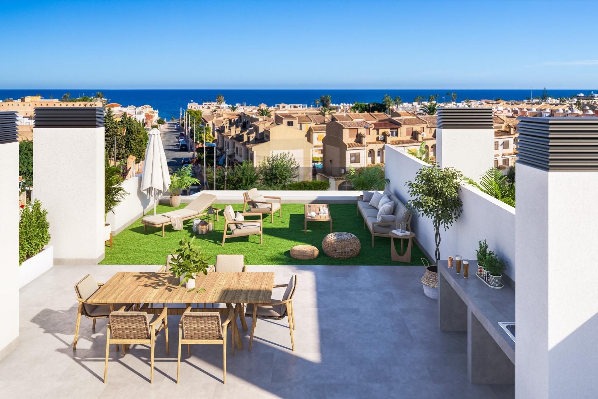 New Build Tourist Licensed Apartments 300 m from the Beach in Torrevieja — Torrevieja