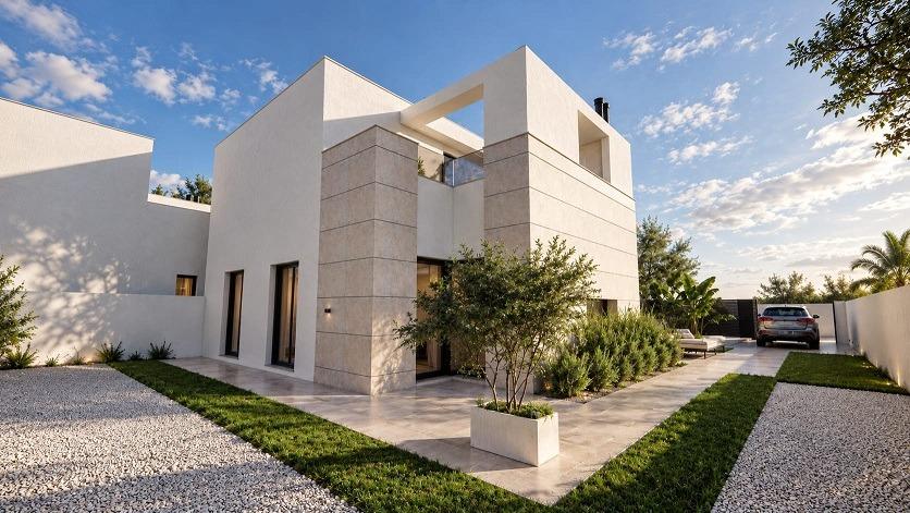 New Build Villas with private pool and solarium in San Luis, Torrevieja - photograph 3