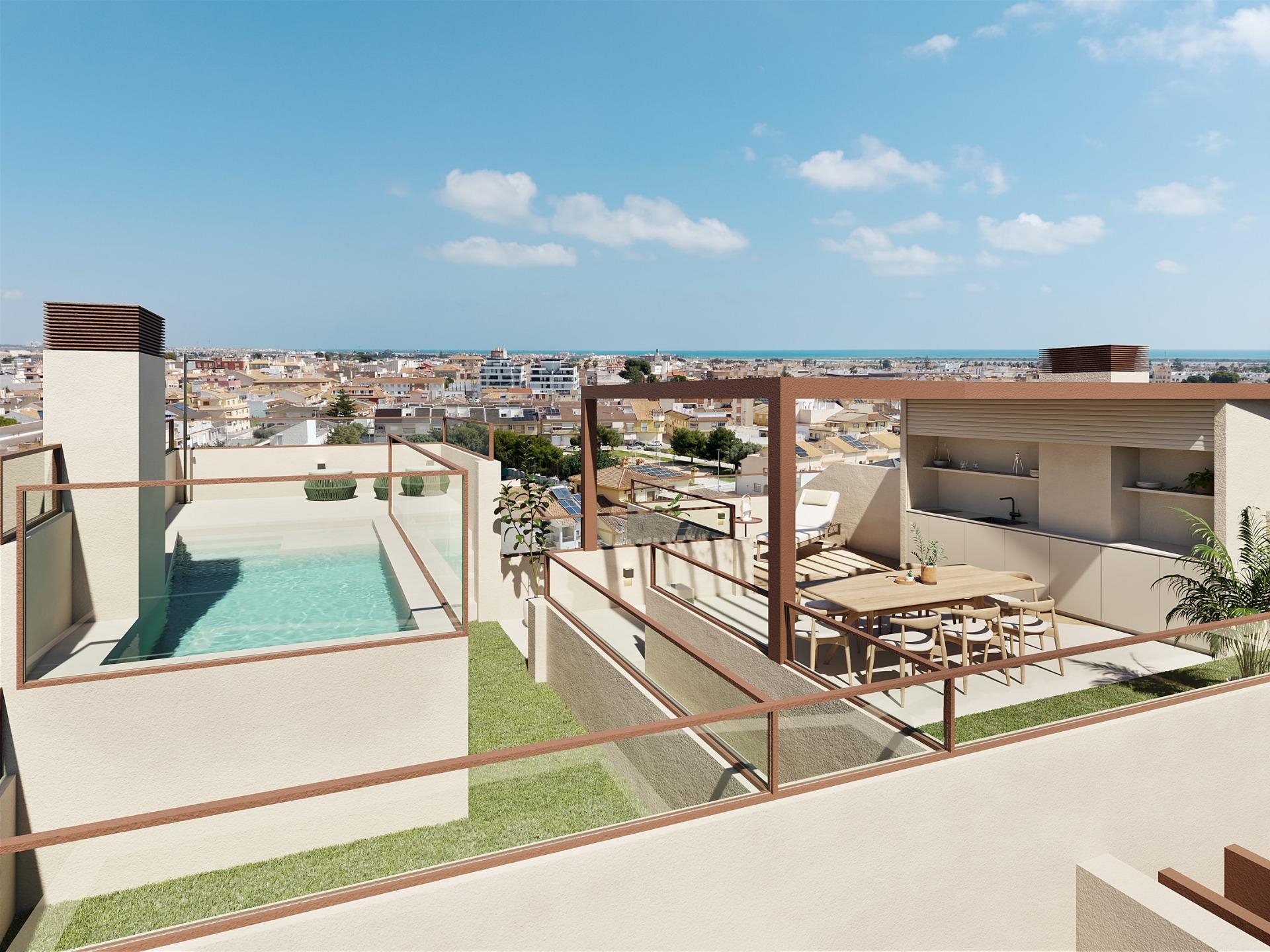 Boutique New Build Bungalows with Private Pools in San Pedro del Pinatar - San Pedro del Pinatar